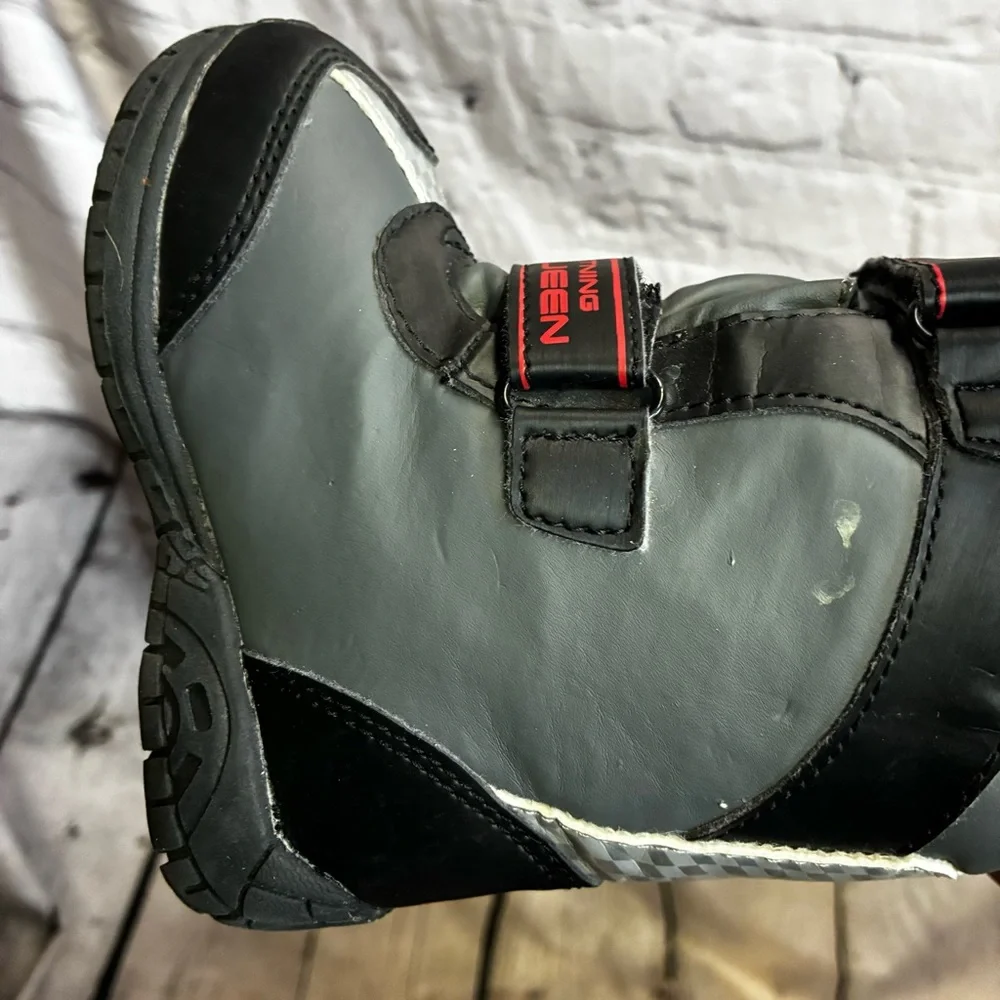 Disney Pixar Cars Movie Lightning McQueen Toddler‎ Boys' Winter Snow Boots Sz 7
